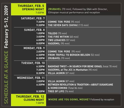 schedule