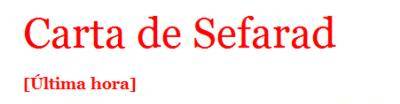 Carta-de-Sefarad-Ultima-Hora