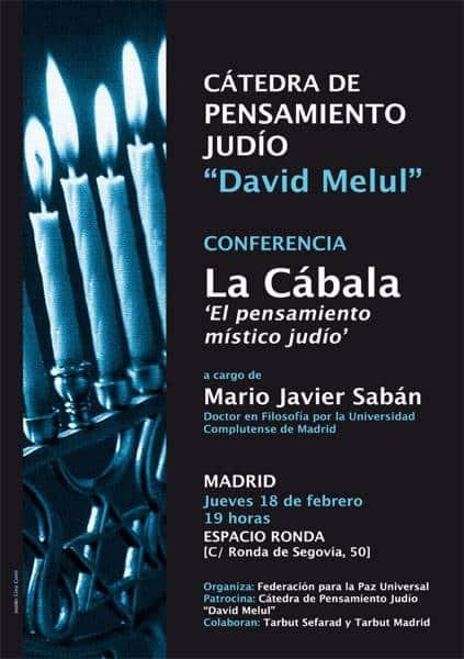 Conferencia: "La Cábala: El Pensamiento Místico Judío" Por Mario Javier ...