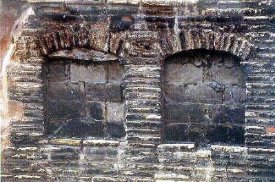 Ventanas cegadas de la Judería de Tarazona