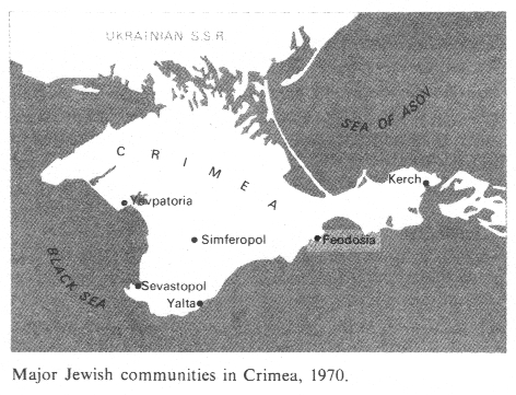 Crimea karte 1970