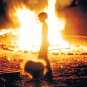 Lag Ba’omer celebrations in Ashdod in 2010.   Photo by: Ilan Assayag