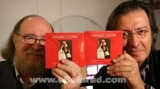 romances_en_haquitia Joaquín Díaz (a la izquierda) y Luis Delgado presentarán el disco con un concierto en la Academia de San Fernando, el día 26. / Ical.
