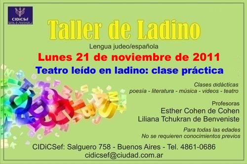 taller de ladino 21-11-2011