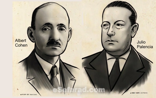 Julio Palencia y Albert Cohen