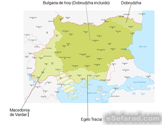 bulgaria map