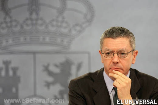 Alberto Ruiz-Gallardón, ministro de Justicia de España AFP Alberto Ruiz-Gallardón, ministro de Justicia de España AFP