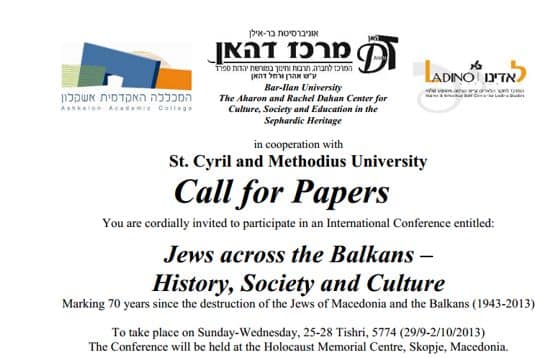 Jews across the Balkans