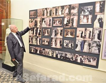 La pared de las fotos de boda
