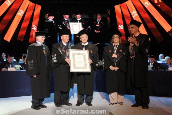 Doktorado Honorario de la Universidad de Bar Ilan