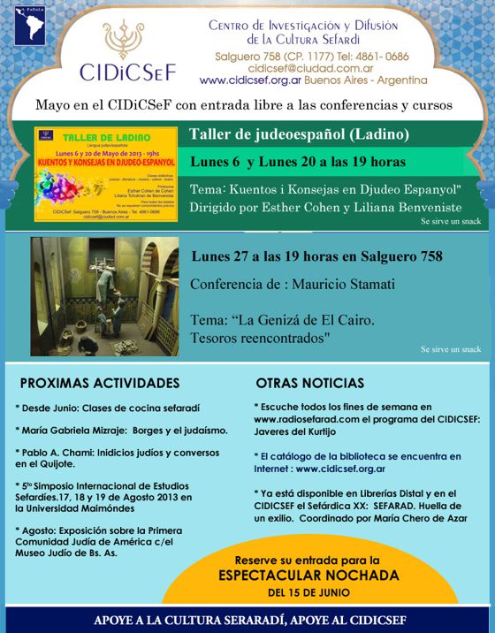 mayo en cidicsef