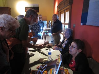 the authors signed books