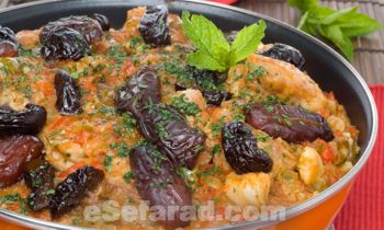 Cordero Guisado con dátiles y almendras