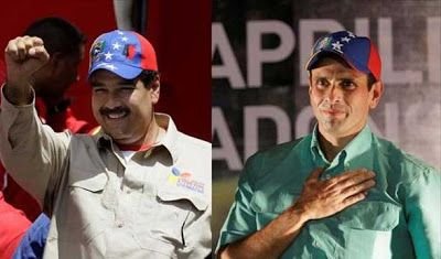 Maduro y Capriles