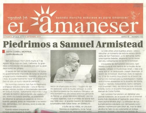 el amaneser septiembre 2013