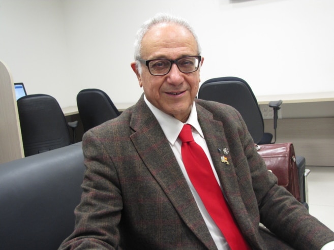 Dr. Abraham Haim, presidente de la comunidad sefardí de Jerusalén. SAL EMERGUI