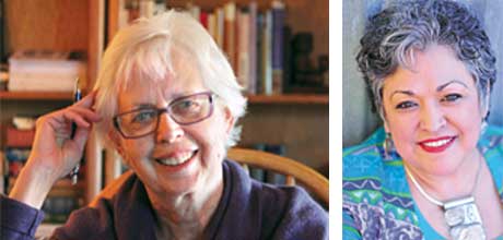 Norma Libman, left, and Sonia Loya