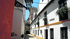 La calle Judería recibe esta nomenclatura porque fue límite del barrio.