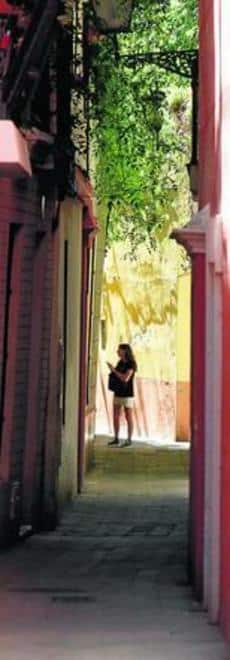 La calle Verde, lugar en el que se cree que vivieron los últimos judíos sevillanos.