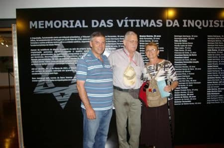 BELMONTE - Shragan Zim e Esposa, de Israel, sobreviventes do Holocausto visitaram o Museu Judaico de Belmonte