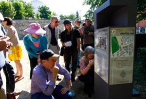 La inauguración de la señalización de las juderías en Zamora. LOZ