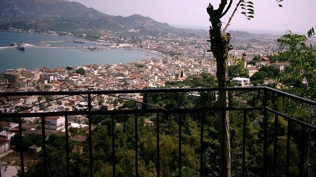 Vista de la ciudad de Zante