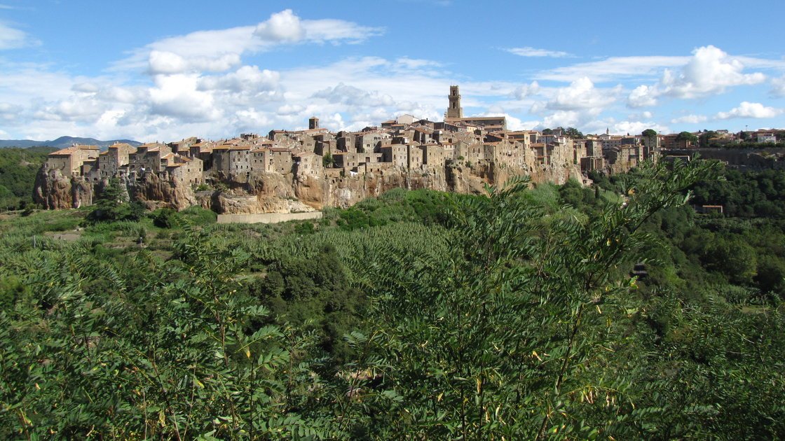 The medieval town of Pitigliano is perched atop a massive volcanic rock, looking out over vineyards and olive groves. It was once home to a vibrant Jewish community, treated with civility or cruelty depending on who was in charge of the city; now, the town works to preserve and share the cultural history of Italian Jews. Michela Simoncini/Flickr