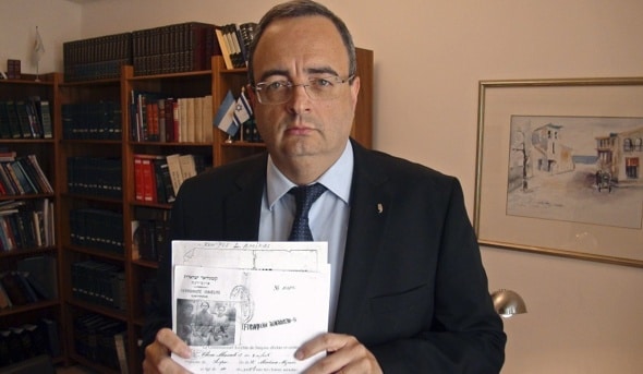 Leon Amiras, un abogado israelí de ancestros sefaradíes, uno de los cientos de miles de israelíes que podría acogerse a la nacionalidad española. (Benarroch/EFE)