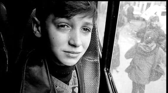 Escape: A young Muslim boy named Denis who was evacuated from besieged Sarajevo and now lives in Vienna and works with the Jewish community. Read more: http://forward.com/articles/207169/finding-hope-in-images-of-sarajevo/#ixzz3I9b5qP5z