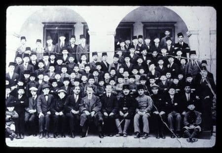 Jewish School in Adrianople (Edirne), Turkey, early 20th century.