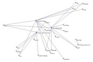 Rutas y redes mercantiles de los judíos portugueses en la Nueva España.
