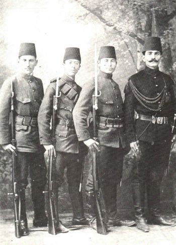 Askerlik djudios del Imperio Otomano - 1915