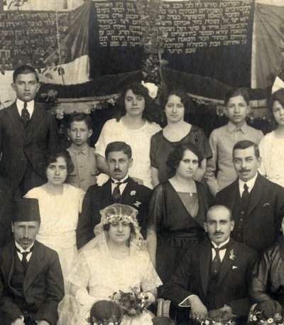 Casamento judaico em Alepo, 1914