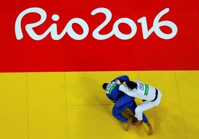 Imagen del combate en el Arena Carioca 2. (Reuter)