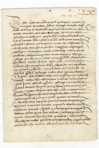 One of just two copies of the Alhambra Decree, declaring the expulsion of the Jews; Granada, Spain, 31 March 1492. (Courtesy)