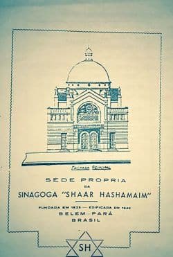 sinagoga shaar hashamaim belem do para