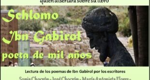 presentacion libro gabirol