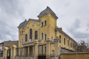 A view from the Grand Edirne Synagogue, Edirne, northwestern Turkey. (Getty Images)