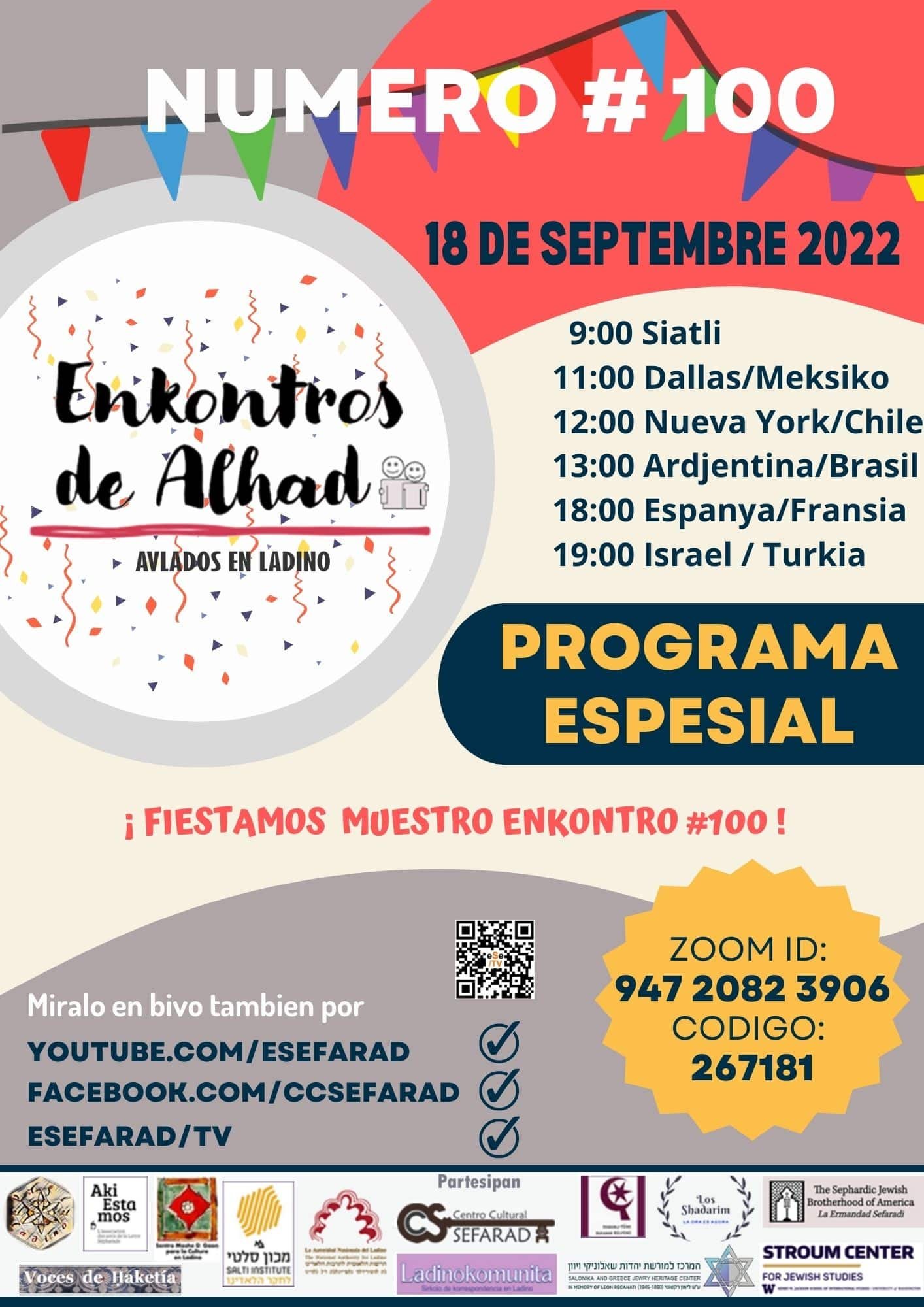 enkontros de alhad programa 100