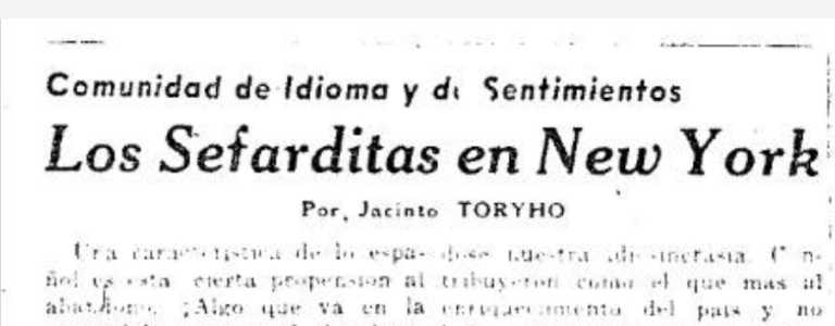Articulo de Toryho en Espana Libre