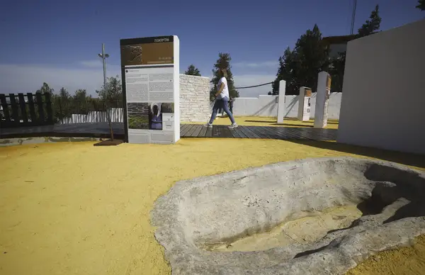 Vista de la necrópolis judía situada en la localidad cordobesa de Lucena FOTO: SALAS EFE