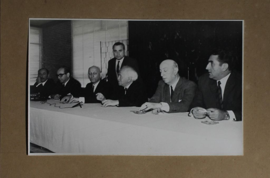 David Ben Gurion en Montevideo, 1965