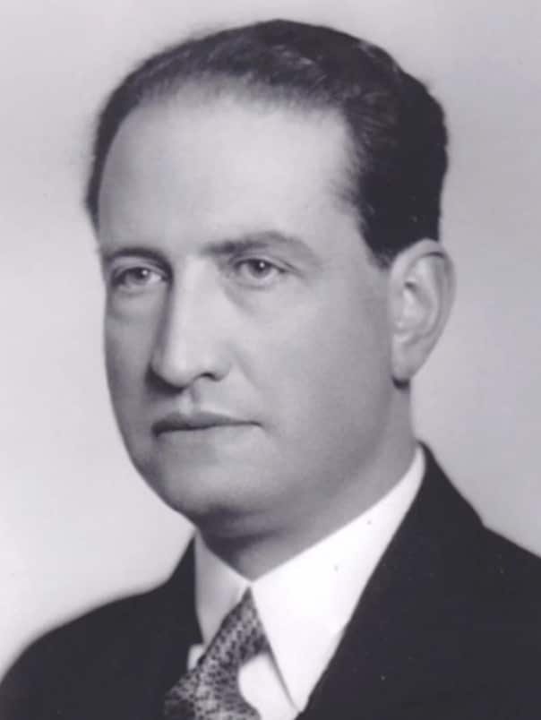 El entonces cónsul general de Ecuador en Estocolmo, Manuel Antonio Muñoz Borrero, que salvó a varios judíos de la persecución nazi, desde 1936 a 1945. (Esefarad)