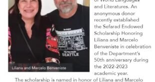 Endowed Scholarship Liliana y Marcelo Benveniste