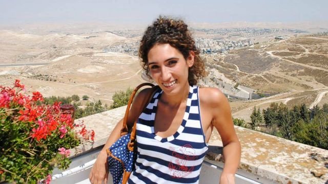 Tania María García Arevalo, durante una visita a Israel. (Cedida)