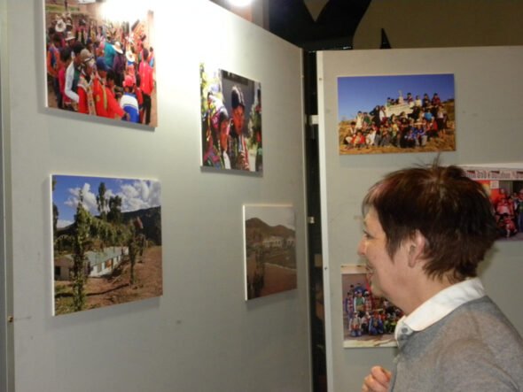 Exposición en el palacio de los Morlanes de Zaragoza Convertida en una sala de Exposiciones y sede de la Filmoteca