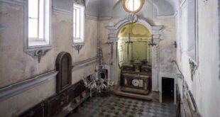 El antiguo oratorio barroco conocido como Santa María del Sábato, o Santa María del Sábado, en el antiguo barrio judío de Palermo, Sicilia. Pronto se convertirá en la primera sinagoga de Palermo en 500 años. Crédito: Gianni Cipriano.