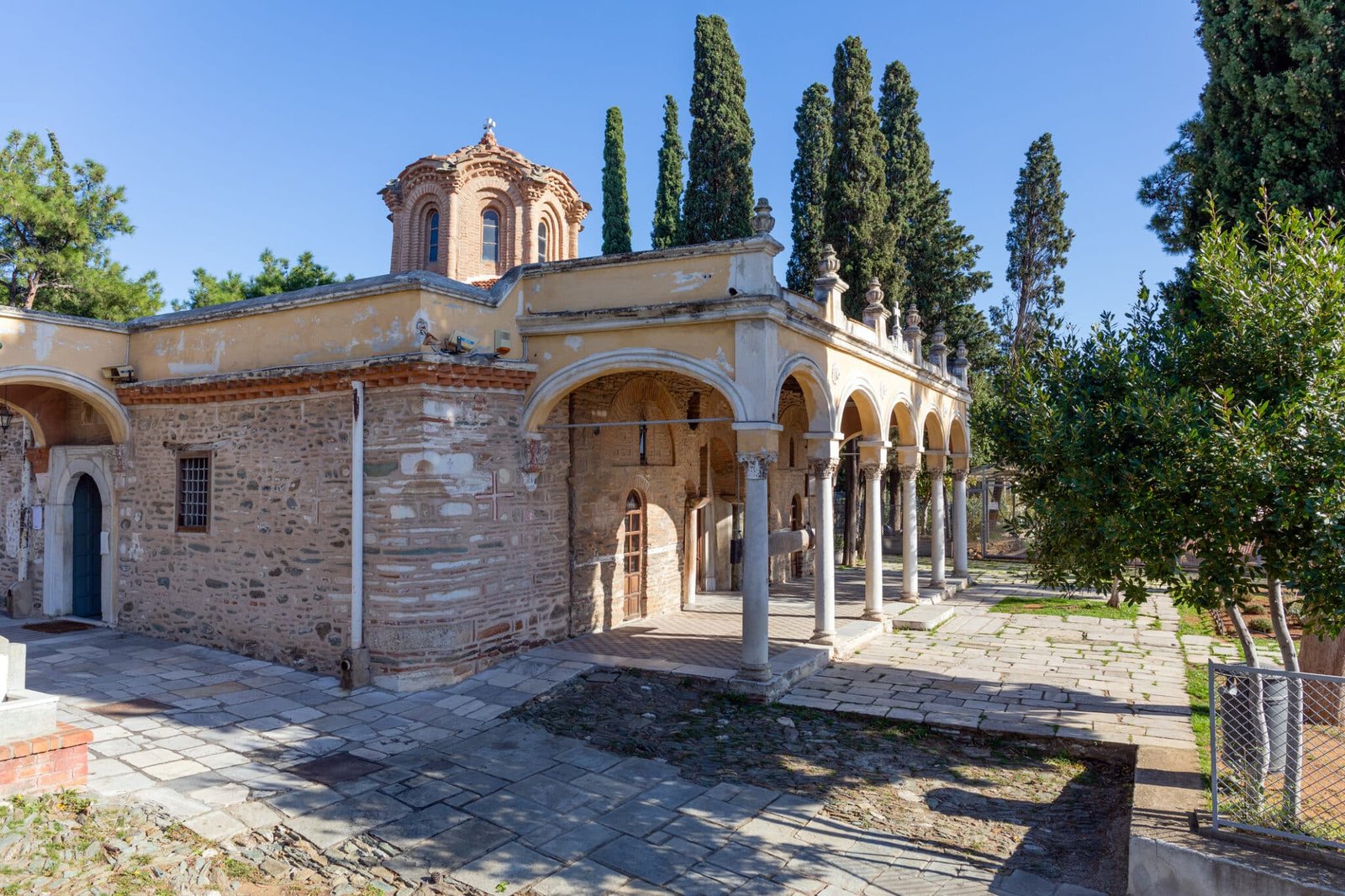 El Moni Vlatadon es uno de los monumentos más antiguos de Tesalónica LEFTERIS PAPAULAKIS)