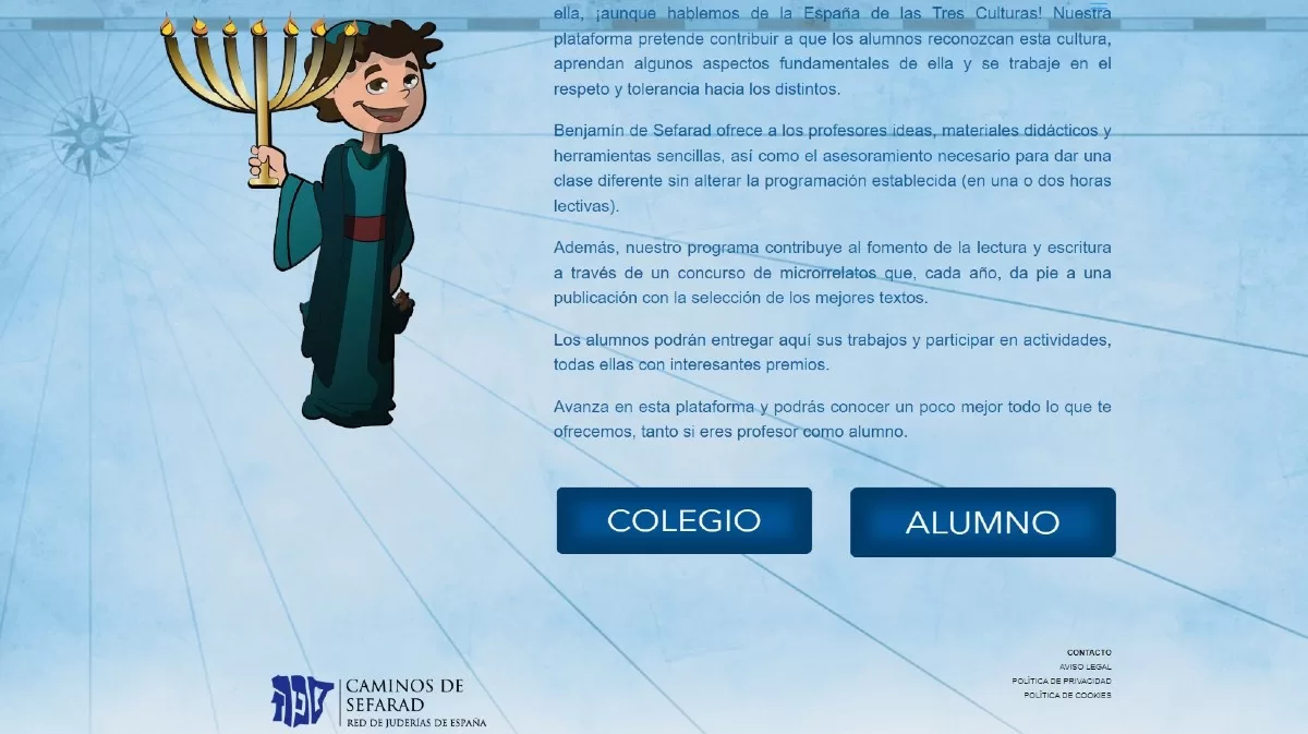 Portal educativo de la Red de Juderías.
