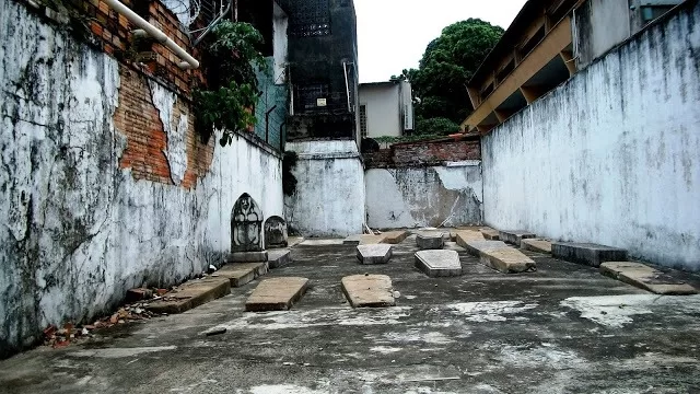 Necrópolis israelita, en Belém na Soledade, interior, foto de Moisés Unger 2013